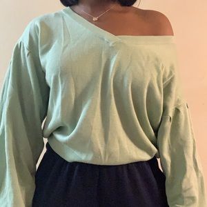 Mint Green Sweater